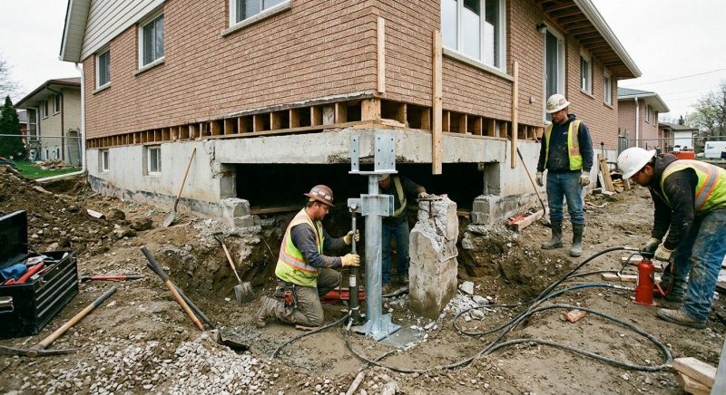 Foundation Pier Repair