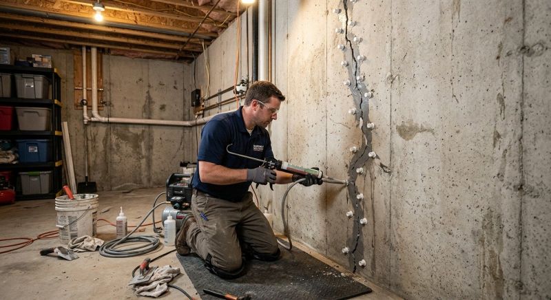 Basement Crack Repair in Orangeburg, SC