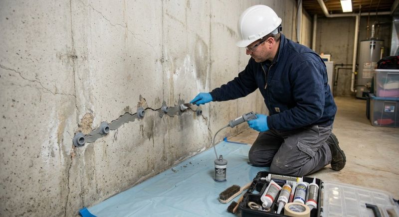 Basement Crack Repair in Orangeburg, SC