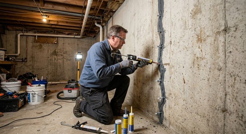 Basement Crack Repair in Orangeburg, SC