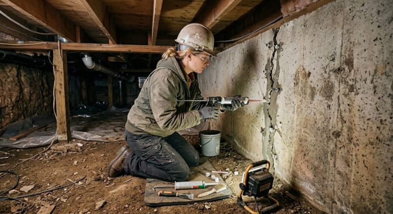 Basement Foundation Repair in Cameron, SC
