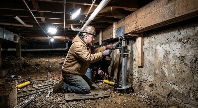 Basement Underpinning in Orangeburg, SC