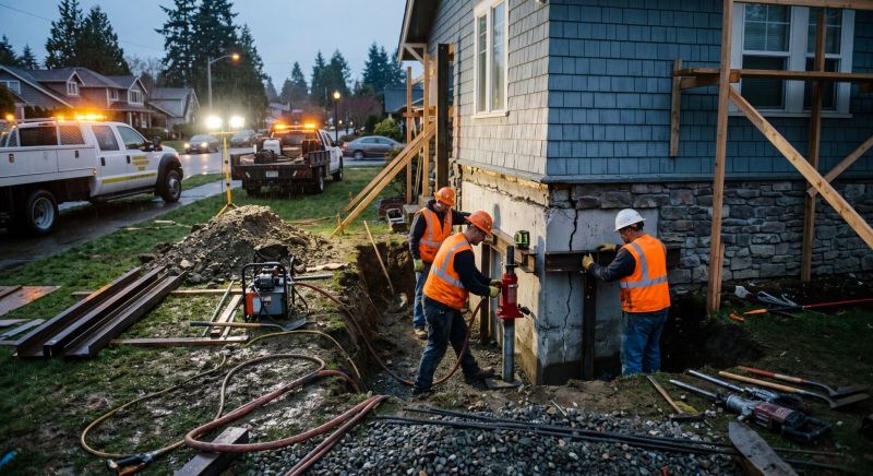 Building Foundation Repair in Elloree, SC