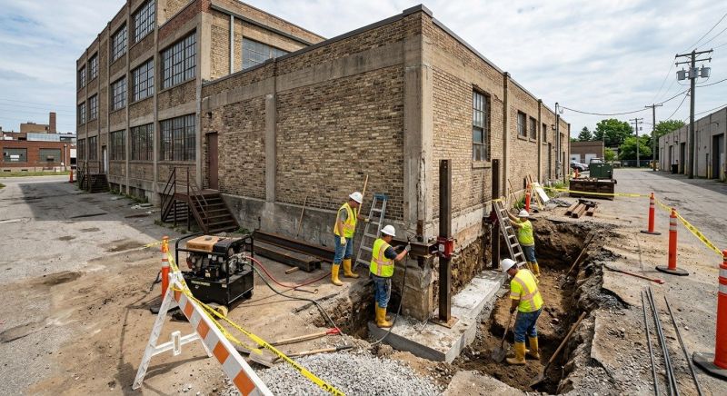 Commercial Foundation Repair in Orangeburg, SC
