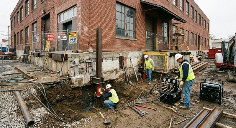Commercial Foundation Repair in Orangeburg, SC