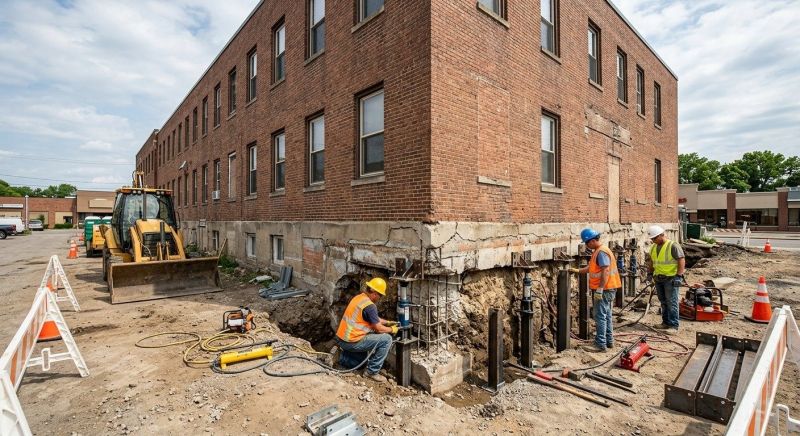 Commercial Foundation Repair in Orangeburg, SC