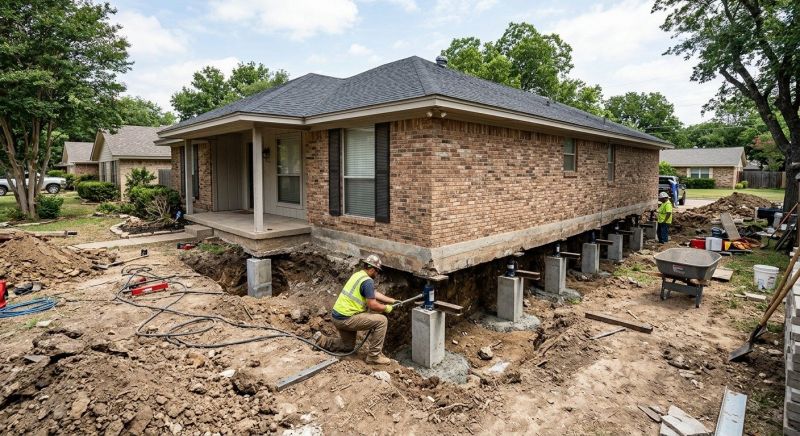 Concrete Foundation Leveling in Cameron, SC