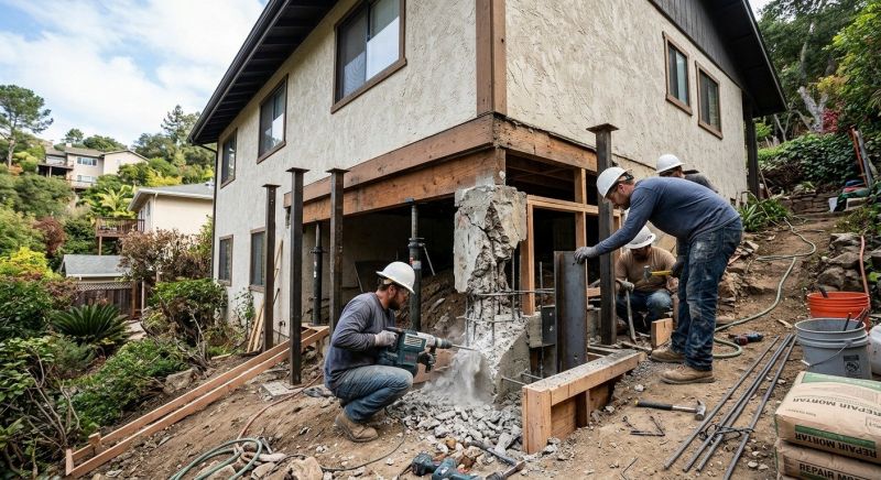 Concrete Foundation Repair in Cameron, SC