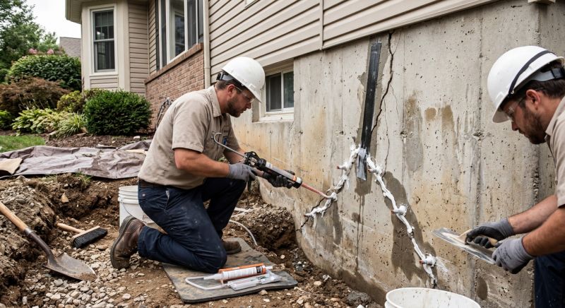 Cracked Foundation Repair in Bowman, SC