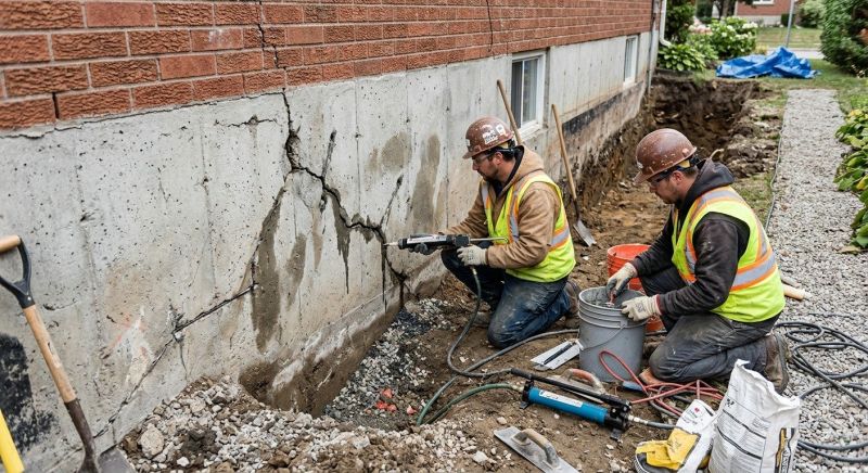 Cracked Foundation Repair in Cameron, SC