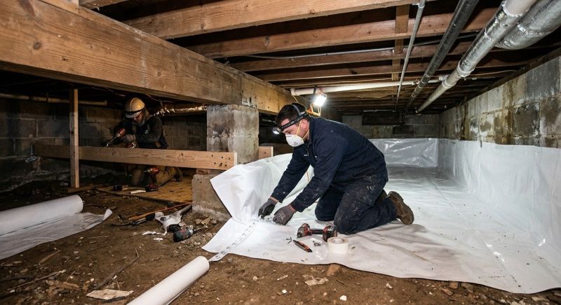 Crawl Space Leveling in Orangeburg, SC