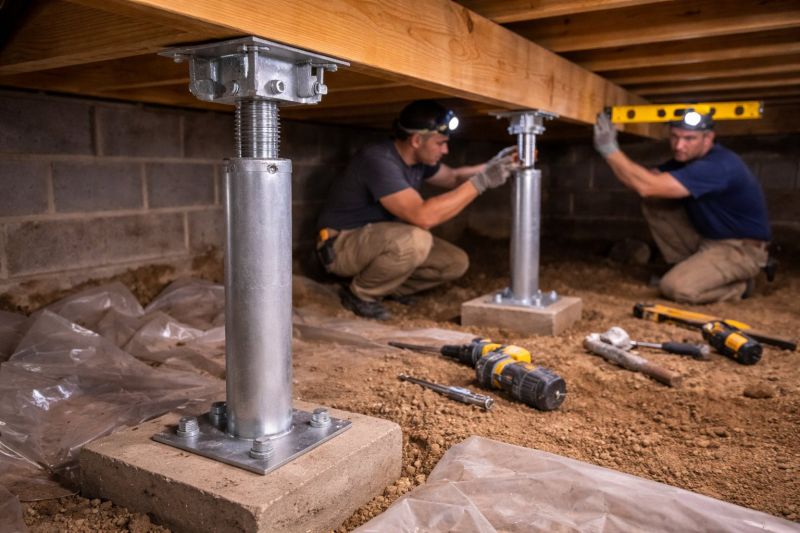 Crawlspace Structural Repair in Orangeburg, SC