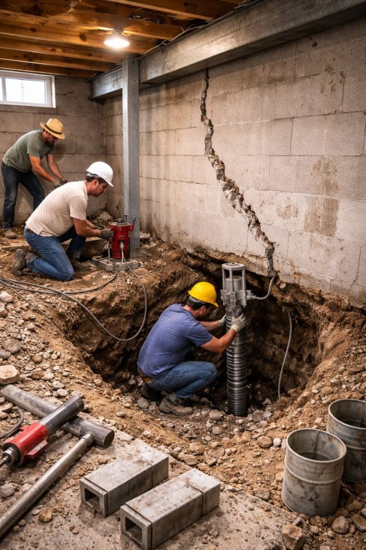 Crawlspace Structural Repair in Orangeburg, SC