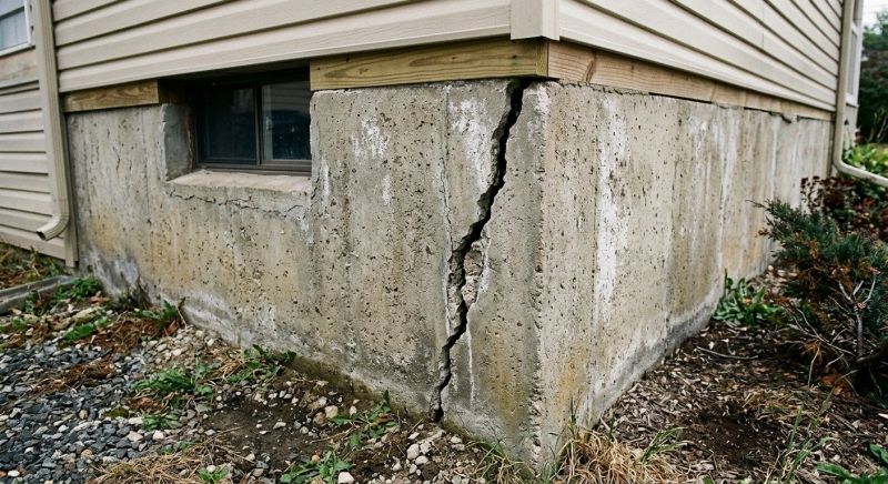 Foundation Crack Repair in Norway, SC