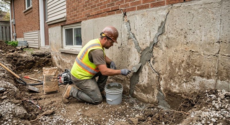 Foundation Crack Repair in Santee, SC