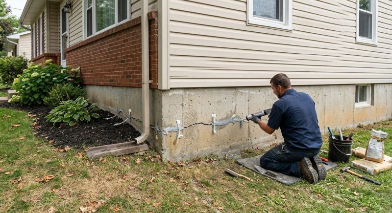 Foundation Crack Sealing in Orangeburg, SC