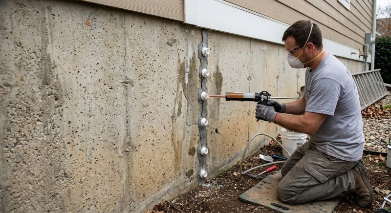 Foundation Crack Sealing in Orangeburg, SC