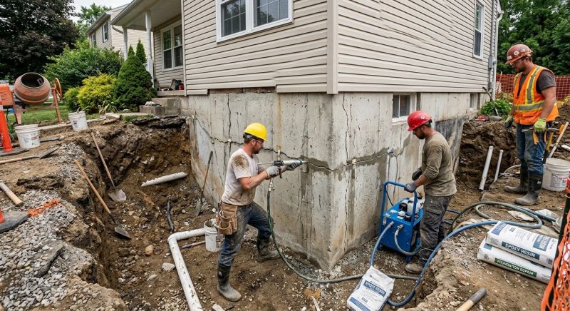 Foundation Damage Repair in Norway, SC