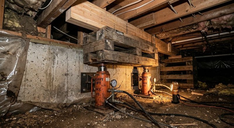 Foundation Jacking in Elloree, SC