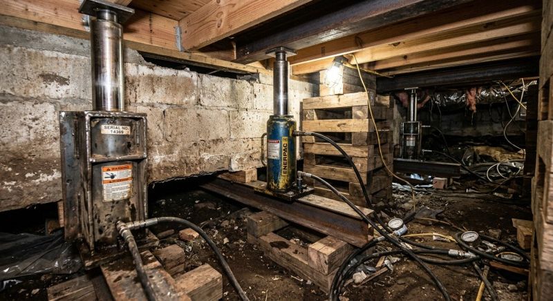 Foundation Jacking in Neeses, SC