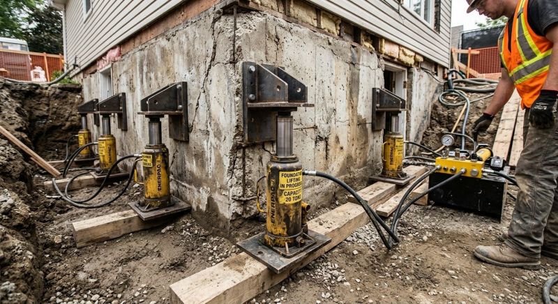 Foundation Jacking in Neeses, SC