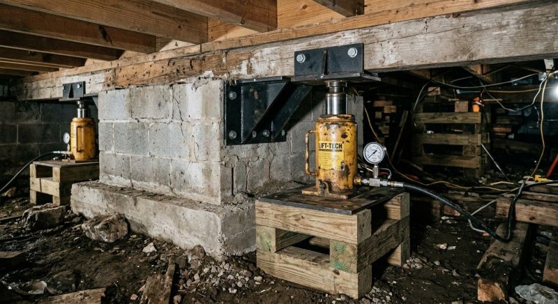 Foundation Jacking in Neeses, SC