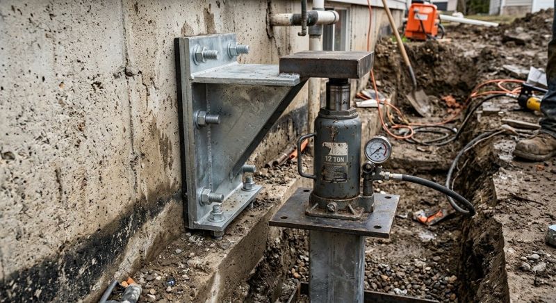 Foundation Jacking in Norway, SC