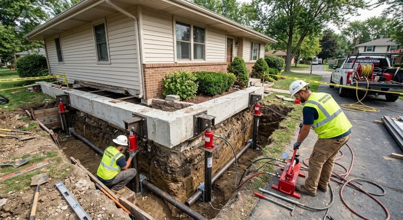Foundation Jacking in Santee, SC