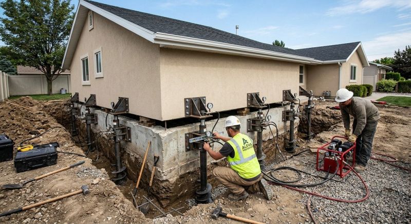 Foundation Pier Leveling in Orangeburg, SC