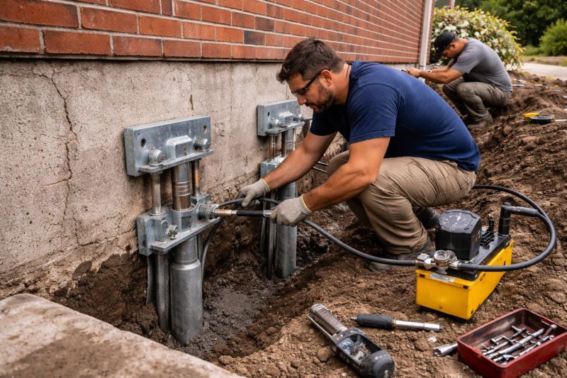 Foundation Pier Repair in Orangeburg, SC