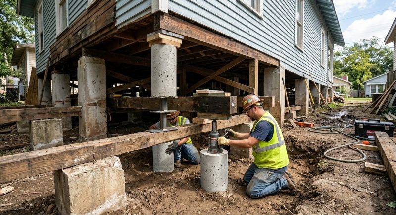 Foundation Pier Repair in Orangeburg, SC