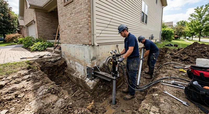 Foundation Settlement Repair in Orangeburg, SC
