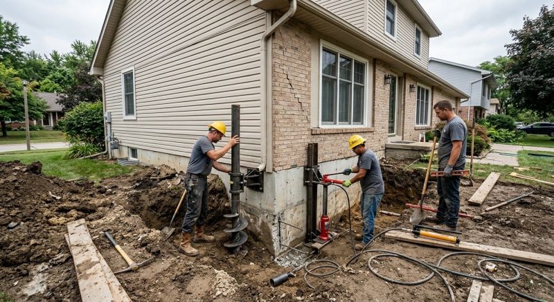 Foundation Settlement Repair in Orangeburg, SC