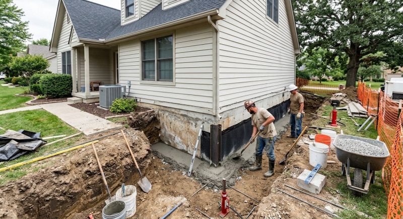 Foundation Settlement Repair in Orangeburg, SC
