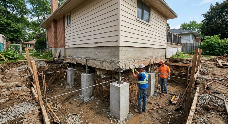 Foundation Underpinning in Orangeburg, SC