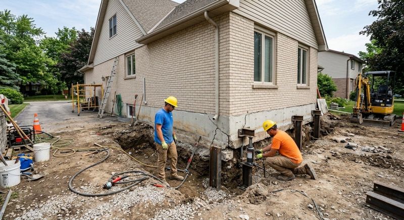 Helical Piers Installation in Orangeburg, SC
