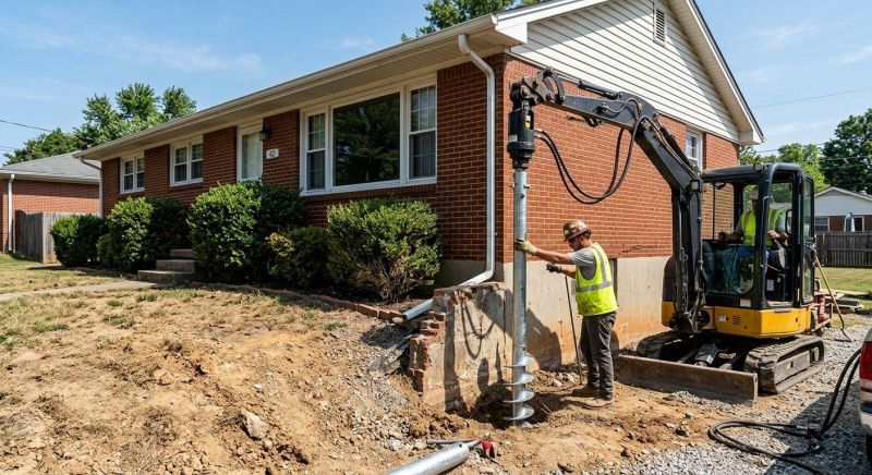 Helical Pile Installation in Orangeburg, SC