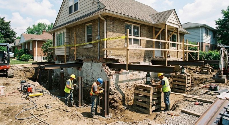 House Foundation Repair in Cameron, SC