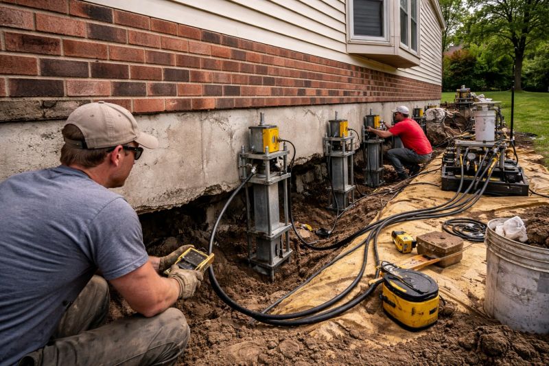 Settling Foundation Service in Neeses, SC