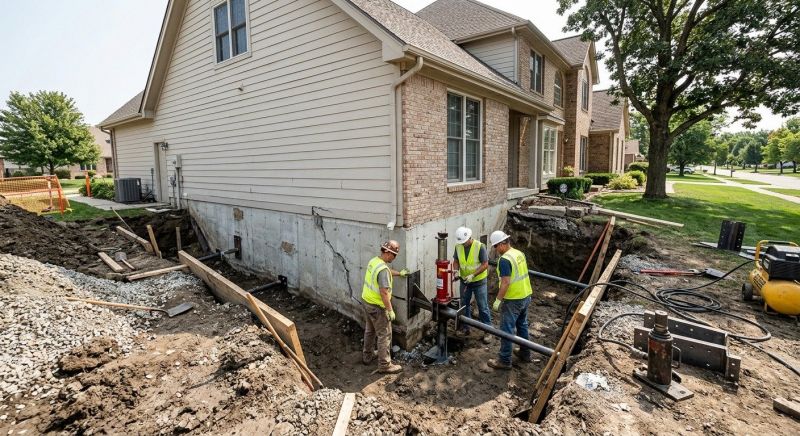 Sinking Foundation Repair in Bowman, SC