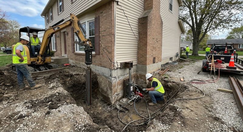 Sinking Foundation Repair in Elloree, SC