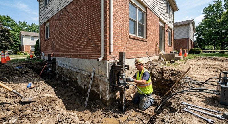 Sinking Foundation Repair in Orangeburg, SC