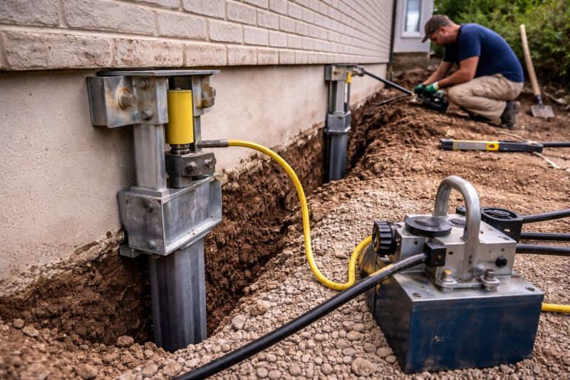 Sinking Foundation Repair in Neeses, SC