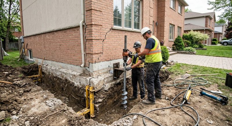 Sinking Foundation Repair in Santee, SC